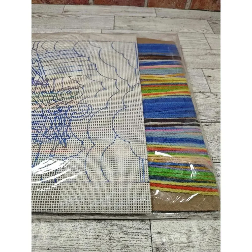 1986 Monarch Horizons Longstitch Kit LS 137 Rainbow Flight 9